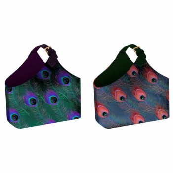 Полка для журналов DKD Home Decor полиэстер (2 pcs) (45 x 20 x 40 cm)