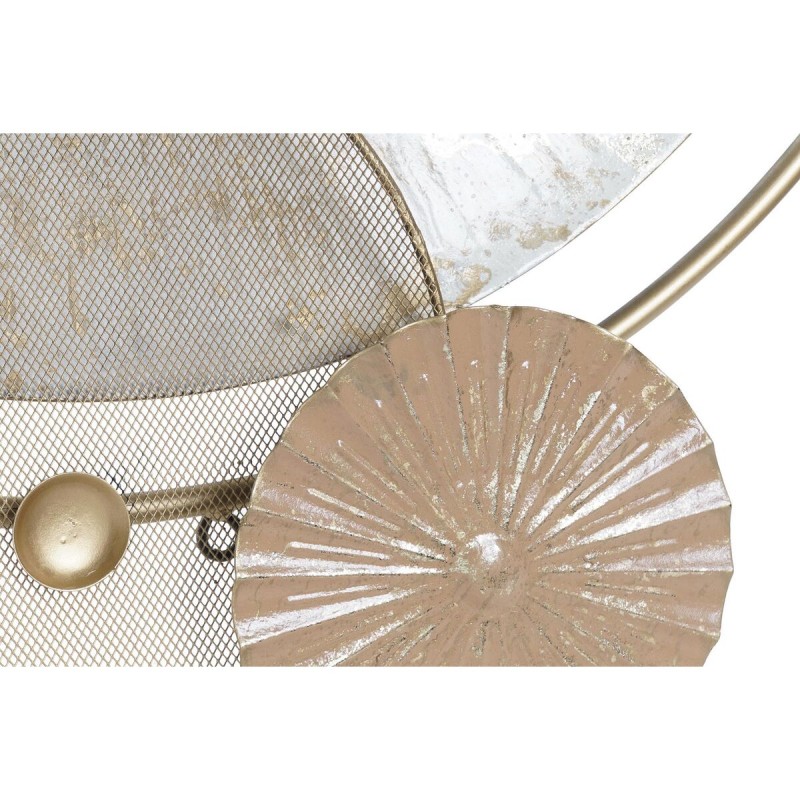 Настенное зеркало DKD Home Decor Белый Позолоченный современный 65 x 7,6 x 76 cm