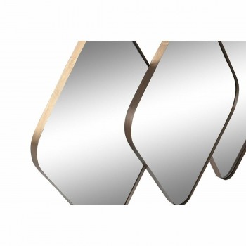 Настенное зеркало DKD Home Decor Чёрный 110 x 6 x 70 cm Vintage