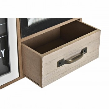 кухонный шкаф DKD Home Decor Коричневый Чёрный Зеленый 30 x 10 x 29 cm Кухня