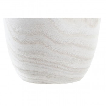 Подставка под цветочный горшок DKD Home Decor Коричневый Натуральный Квадратный Boho 15 x 15 x 20 cm