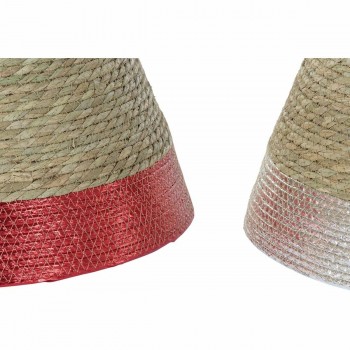 Юбка для елки DKD Home Decor Морская трава (45 x 45 x 24 cm) (3 штук)