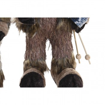 Декоративная фигура DKD Home Decor Рождество Северный олень Натуральный полистирол (15 x 16 x 35 cm) (2 штук)