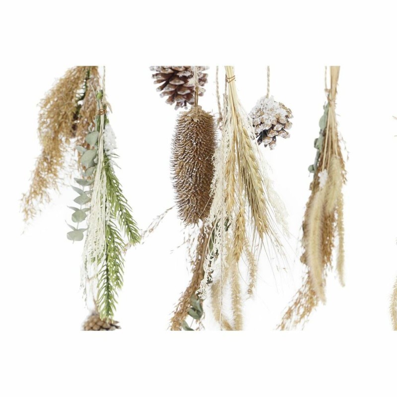 Новогоднее украшение DKD Home Decor Деревянный (2 штук) (41 x 41 x 40 cm)