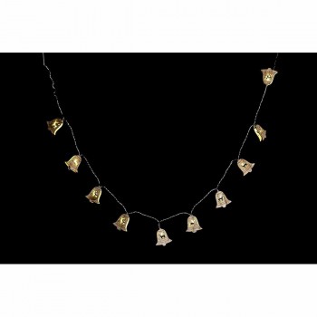 Светодиодные гирлянды DKD Home Decor Северный олень Вытяжки Коричневый 6,5 x 1,4 x 5,8 cm