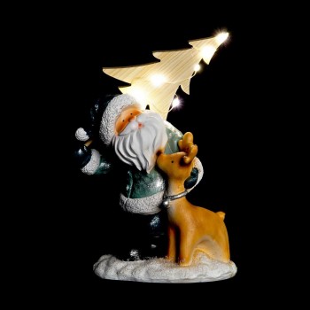 Новогоднее украшение DKD Home Decor Смола (18 x 11 x 23,5 cm) (3 штук)