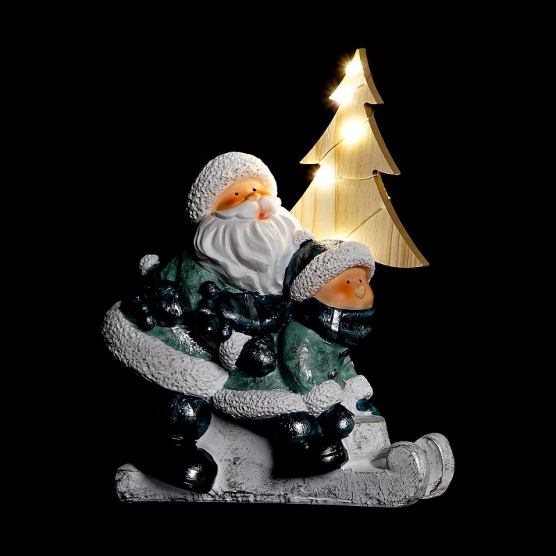 Новогоднее украшение DKD Home Decor Смола (20 x 9 x 22 cm) (3 штук)