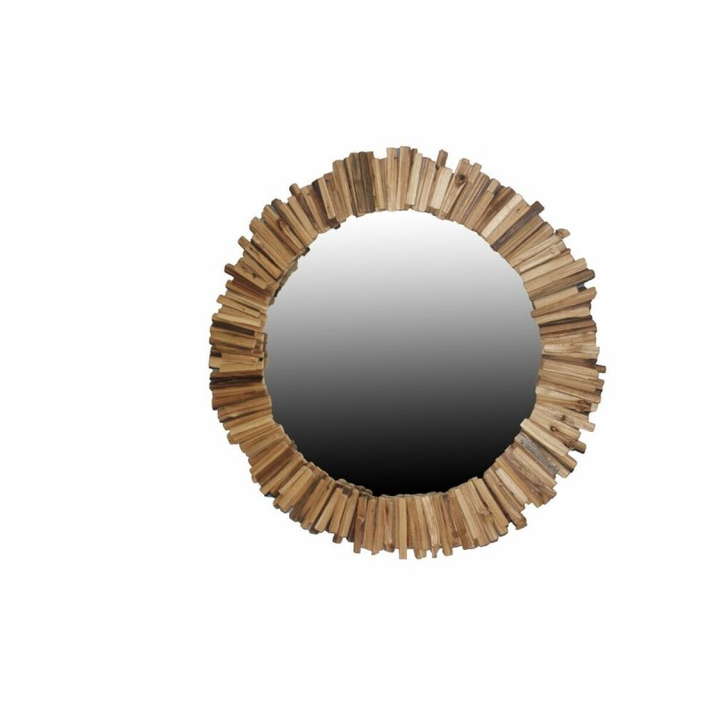 Настенное зеркало DKD Home Decor Натуральный стволы Alpino 112 x 4 x 112 cm 125 x 4 x 125 cm 128 x 4 x 128 cm