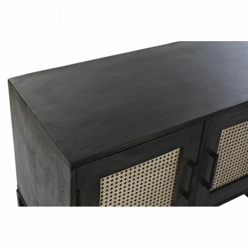 Устройство DKD Home Decor   Коричневый ротанг Древесина манго 155 x 40 x 61,5 cm