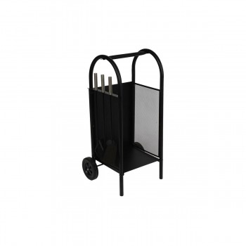 Подставка для дров DKD Home Decor Сталь Пластик (42 x 36 x 81 cm)