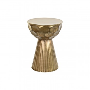 Вспомогательный стол DKD Home Decor Позолоченный Металл 39 x 39 x 54 cm