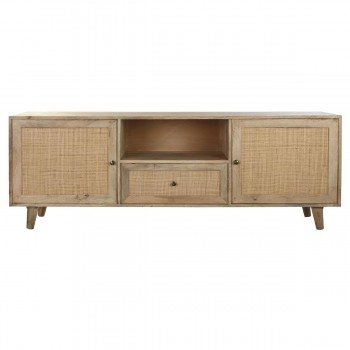 ТВ шкаф DKD Home Decor Натуральный Коричневый Древесина манго 180 x 40 x 60 cm