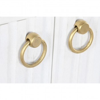 Устройство DKD Home Decor Белый Металл Древесина манго 152 x 40 x 77 cm