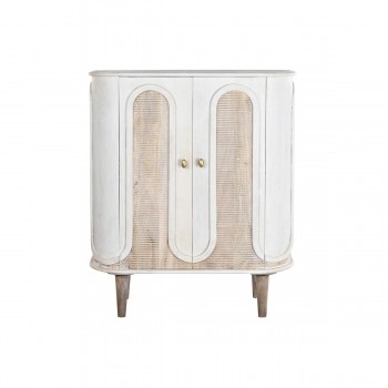 Устройство DKD Home Decor Белый Металл Железо Древесина манго 92 x 40 x 113 cm