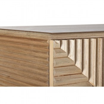 Устройство DKD Home Decor Позолоченный Светло-коричневый Древесина павловнии Деревянный MDF 100 x 44 x 118 cm