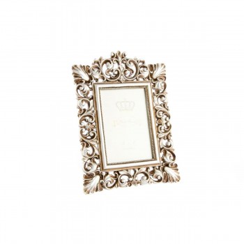 Фото рамка DKD Home Decor 18 x 2 x 25 cm Позолоченный Смола Shabby Chic