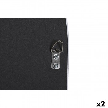 Настенное зеркало DKD Home Decor Стеклянный Позолоченный Белый полипропилен Cottage Окно (2 штук)