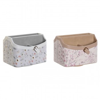 Дистанционное управление DKD Home Decor Синий Серый Верблюжий Светло Pозовый 2 штук