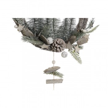 Подвесной декор DKD Home Decor Разноцветный PVC 40 x 11 x 65 cm (2 штук)