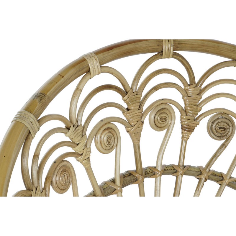 Садовое кресло DKD Home Decor Белый Коричневый 75 x 50 x 90 cm 80 x 66 x 89 cm 84 x 70 x 90 cm