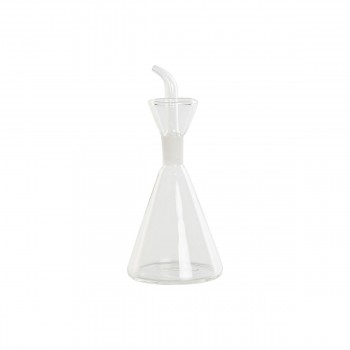 Масленка DKD Home Decor Прозрачный Боросиликатное стекло 125 ml 7 x 7 x 16 cm