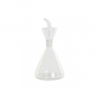 Масленка DKD Home Decor Прозрачный Боросиликатное стекло 250 ml 9 x 9 x 18 cm