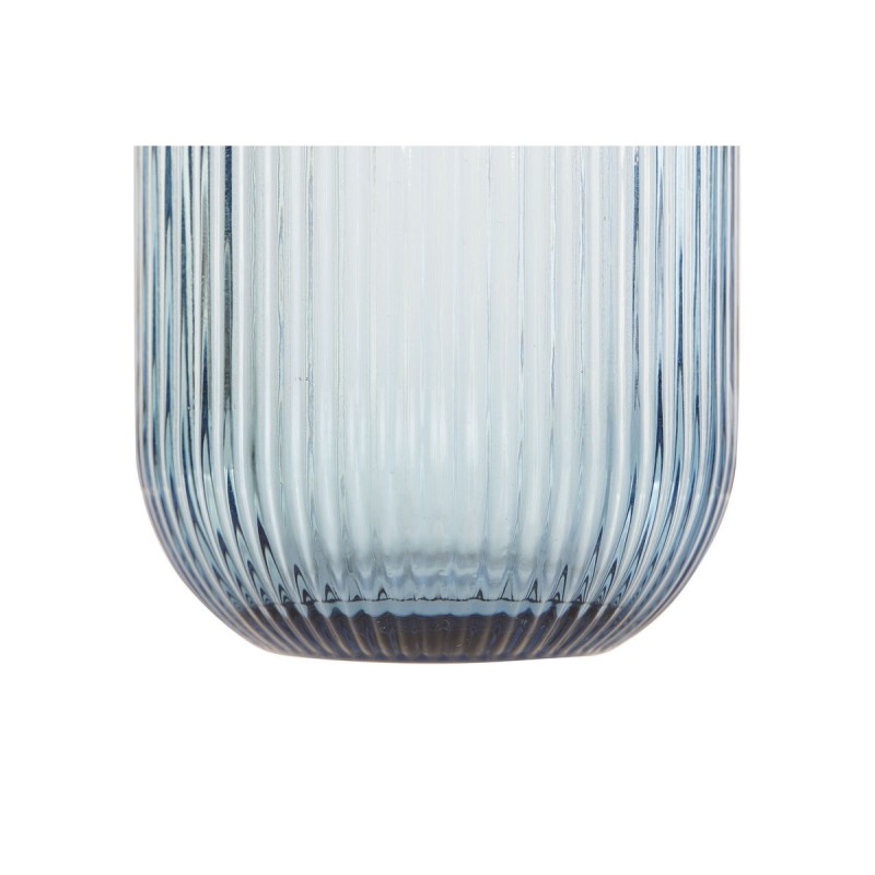 Набор стаканов DKD Home Decor Синий Стеклянный 240 ml (6 штук)