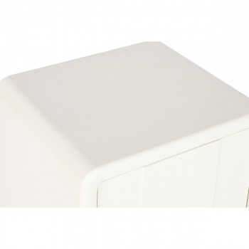 Ночной столик DKD Home Decor Белый Деревянный MDF 45 x 40 x 55 cm