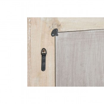 Настенное зеркало Home ESPRIT Белый Натуральный Слон Индиец 83 x 4 x 121 cm