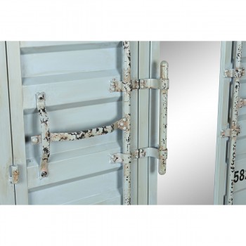 Шкаф Home ESPRIT бирюзовый Небесный синий 112 x 46 x 174 cm