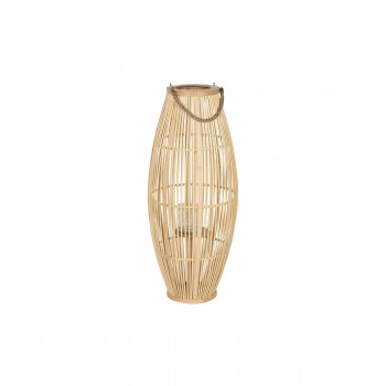 Подсвечник Home ESPRIT Натуральный Светло-коричневый Бамбук 35 x 35 x 85 cm