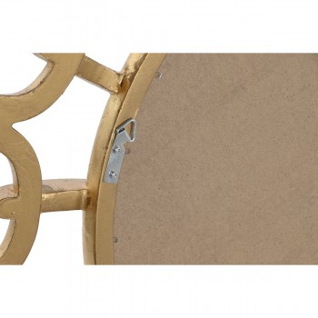 Настенное зеркало Home ESPRIT Позолоченный 95 x 5 x 95 cm