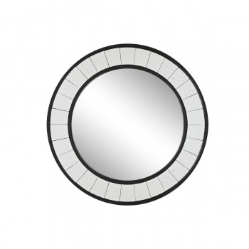 Стоящее зеркало Home ESPRIT Чёрный 88 x 5 x 88 cm