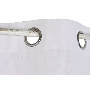 занавес Home ESPRIT Белый Натуральный 140 x 260 x 260 cm