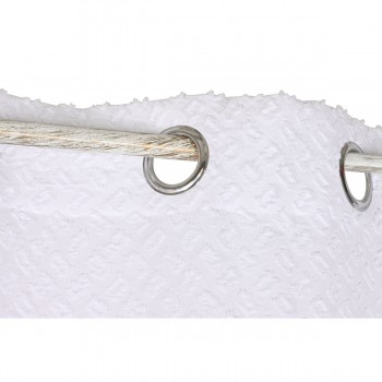 занавес Home ESPRIT Белый 140 x 260 x 260 cm вышивка