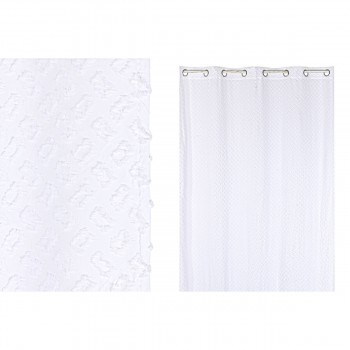 занавес Home ESPRIT Белый 140 x 260 x 260 cm вышивка