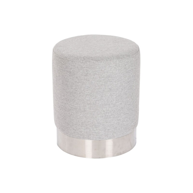 подставка для ног Home ESPRIT Серый Серебристый 35 x 35 x 42 cm