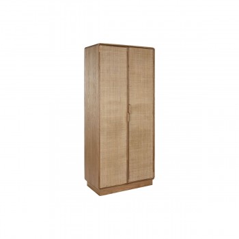 Шкаф Home ESPRIT Натуральный 91 x 45 x 203 cm