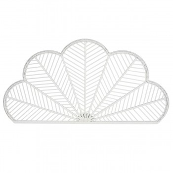 Изголовье кровати Home ESPRIT Белый Бамбук ротанг 160 x 2,5 x 81 cm