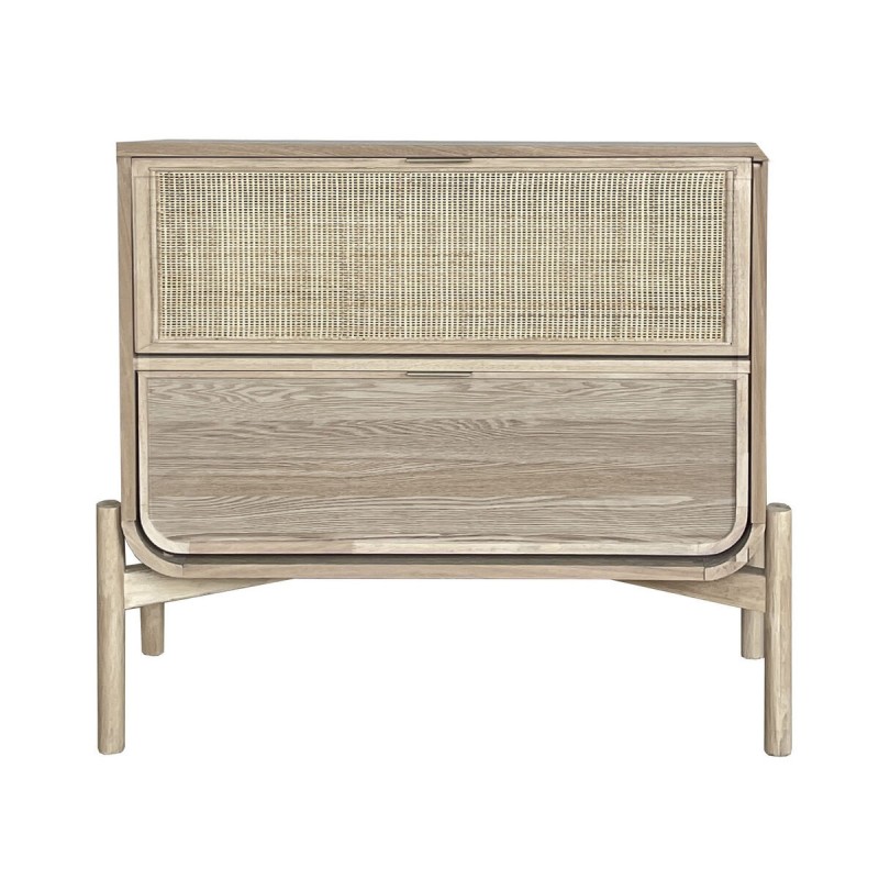 Ночной столик Home ESPRIT Натуральный 58 x 38 x 50 cm