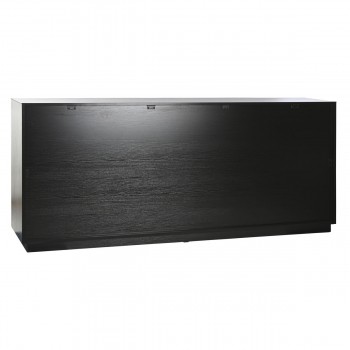 Устройство Home ESPRIT Коричневый Чёрный Деревянный MDF 188,4 X 42,1 X 80,6 cm