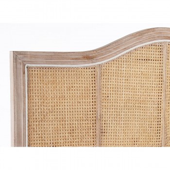 Изголовье кровати Home ESPRIT Коричневый Натуральный 160 x 4 x 133 cm