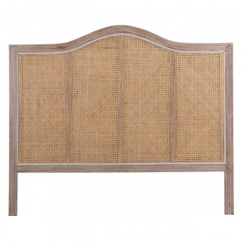 Изголовье кровати Home ESPRIT Коричневый Натуральный 160 x 4 x 133 cm