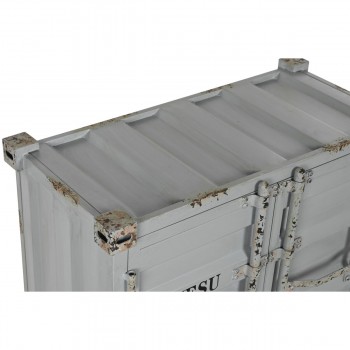 Подставка под бутылки Home ESPRIT Серый Небесный синий 77 x 41 x 64 cm