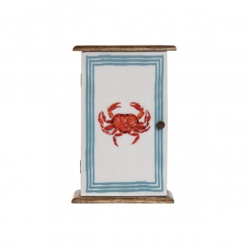 Шкаф для ключей Home ESPRIT Разноцветный 18 x 7,5 x 28 cm