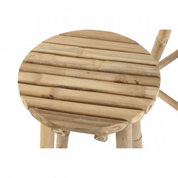 Стол и 2 стула Home ESPRIT Бамбук 50 x 50 x 105 cm