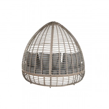 Садовый диван Home ESPRIT Темно-серый 198 x 168 x 168 cm