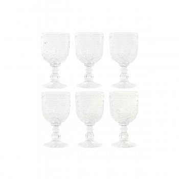 Набор рюмок Home ESPRIT Прозрачный Стеклянный 270 ml (6 штук)