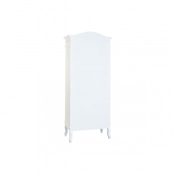 Дисплей-стенд Home ESPRIT Белый Деревянный Стеклянный 76 x 39 x 193 cm