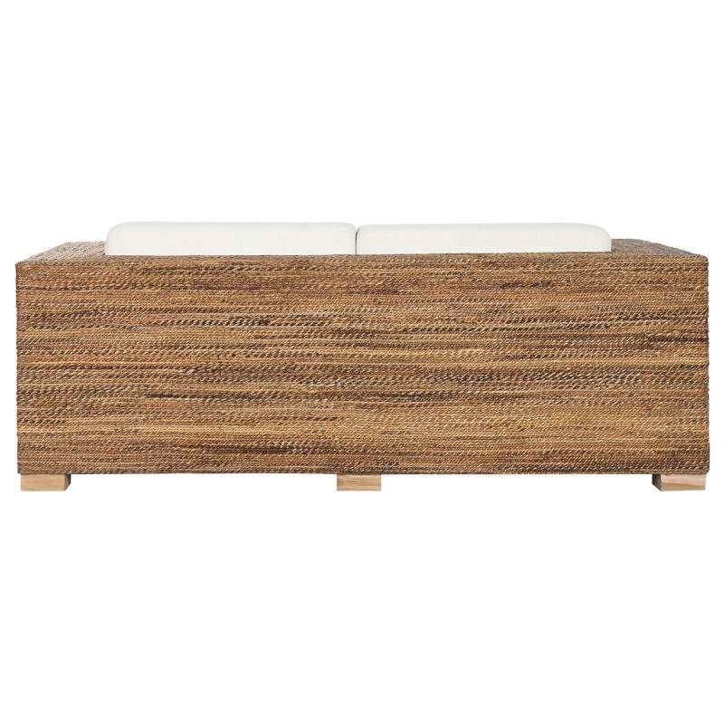 Садовый диван Home ESPRIT Белый Натуральный 192 x 92 x 65 cm